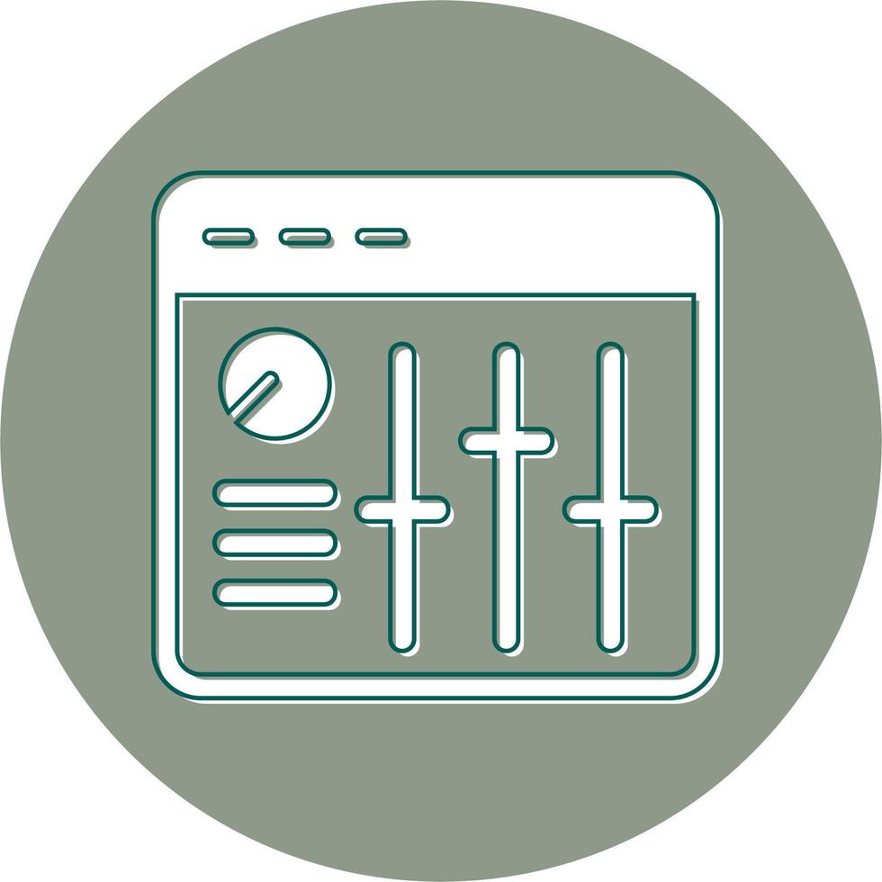 Sound Mixer Vector Icon