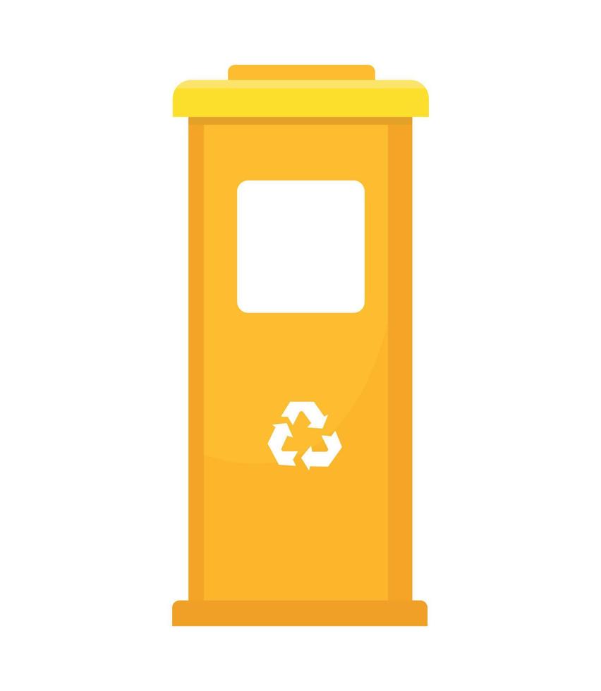 Vector illustration of Trash Bin