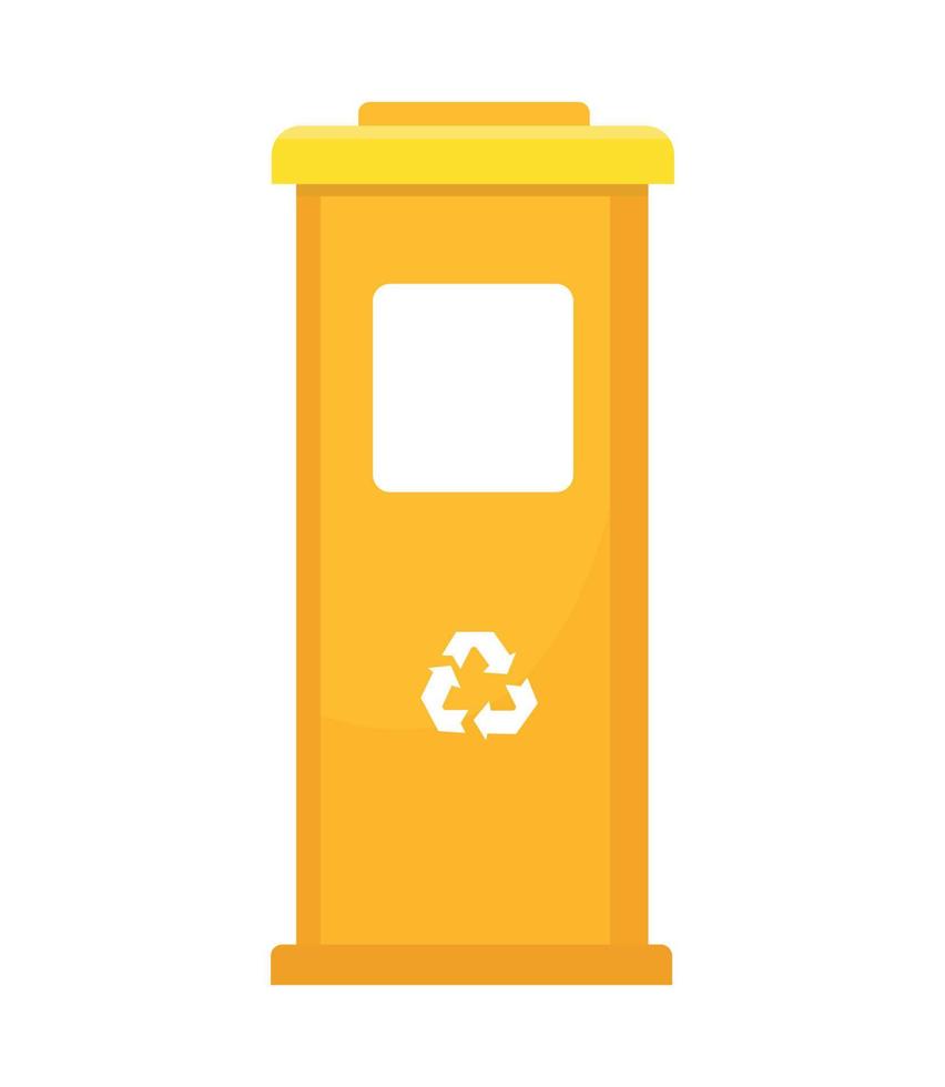 Vector illustration of Trash Bin