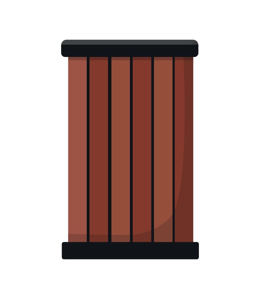 Vector illustration of Trash Bin