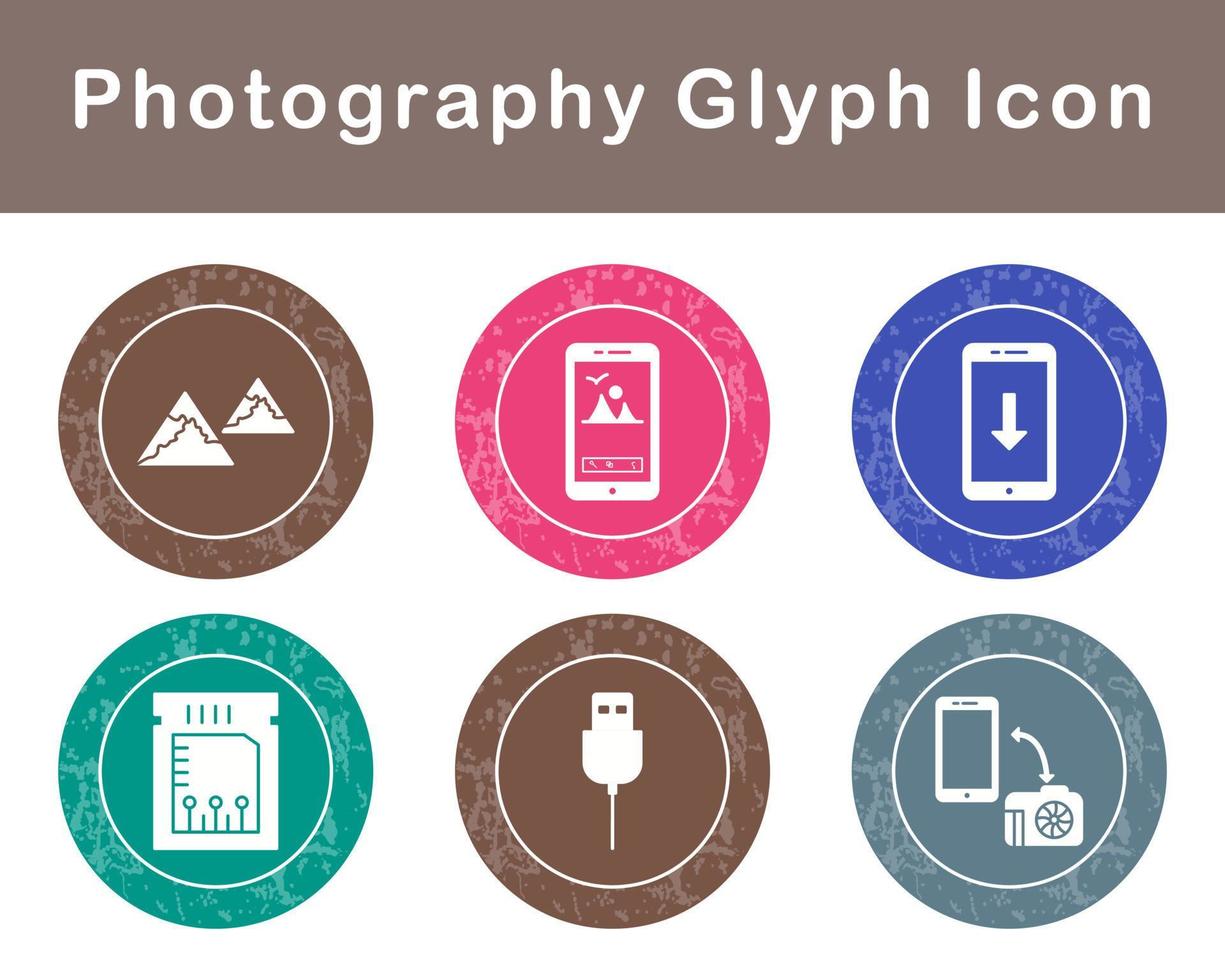 Photography Vector Icon Set