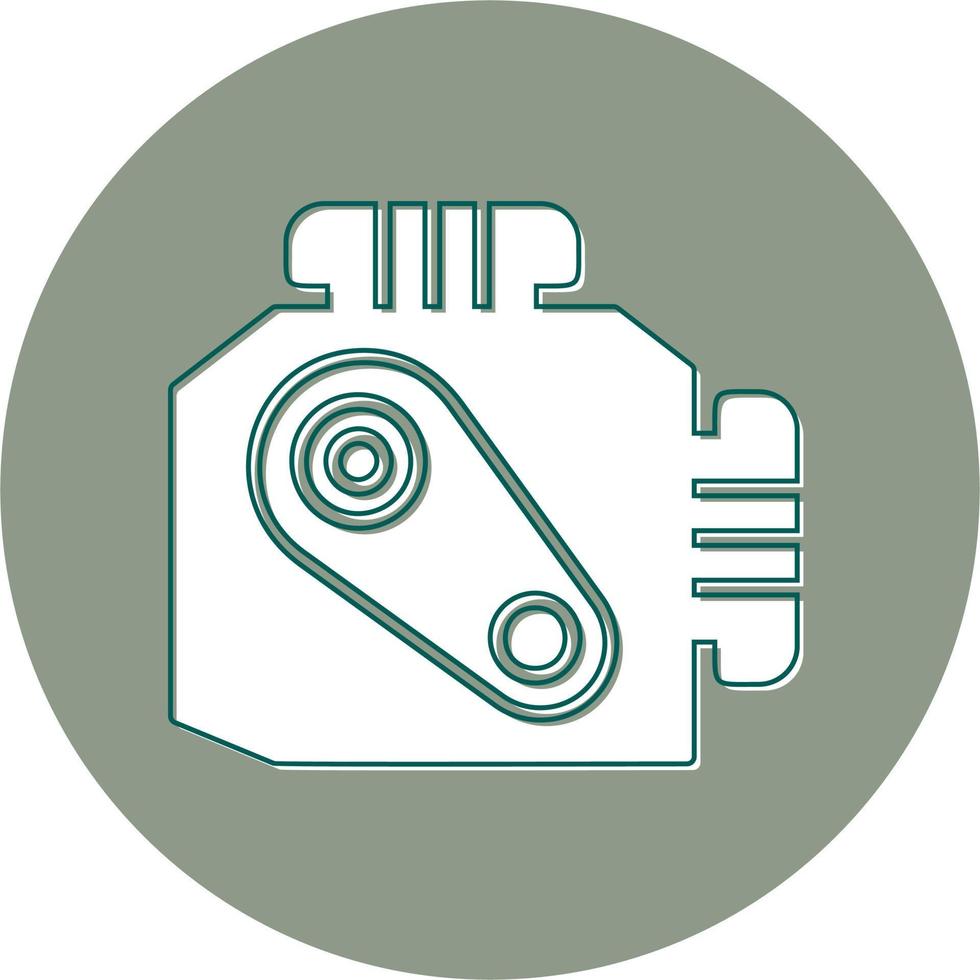 Car Engine Vector Icon