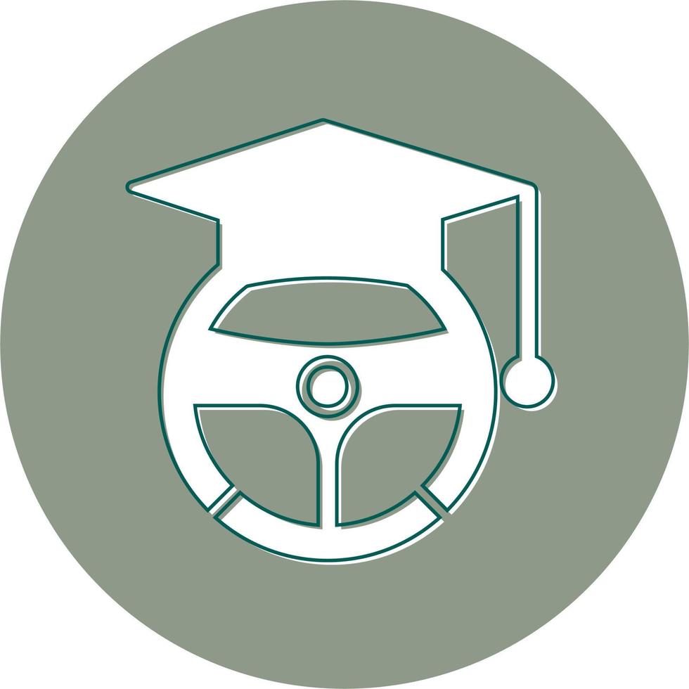 Driving School Vector Icon