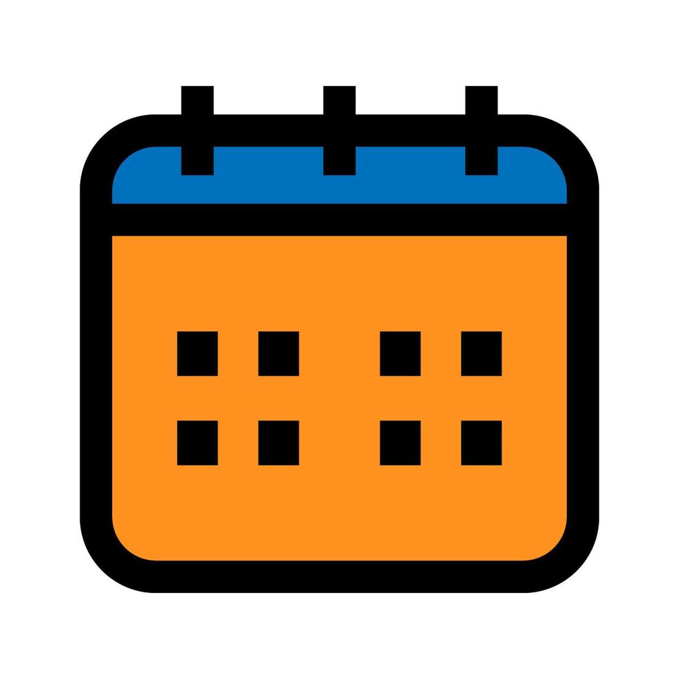 Schedule of cases icon line isolated on white background. Black flat thin icon on modern outline style. Linear symbol and editable stroke. Simple and pixel perfect stroke vector illustration