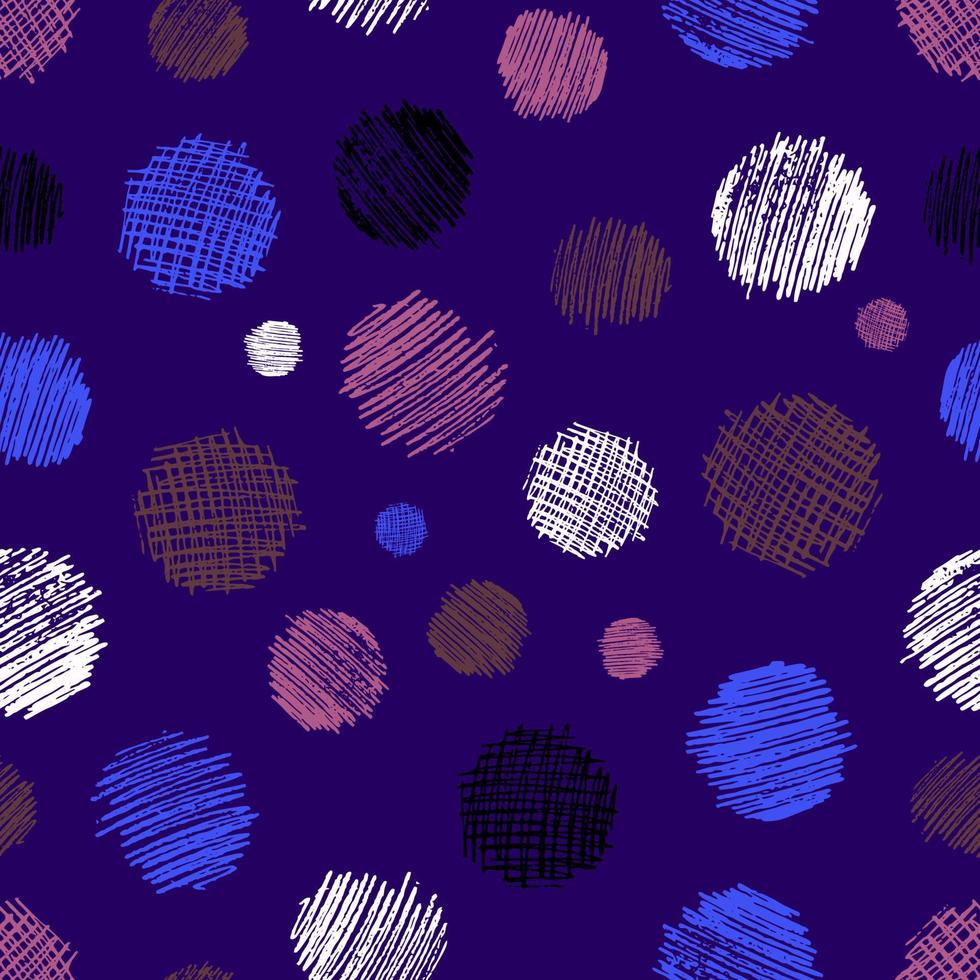 Seamless Pattern hand drawn with scribble Smear vector