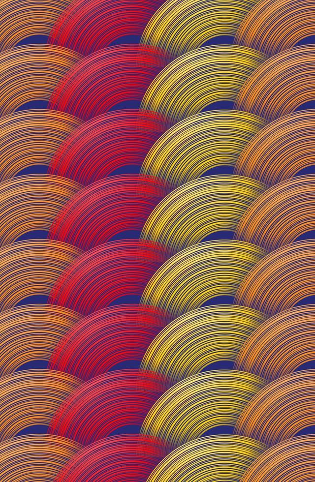 Trendy geometric colorful background with abstract circles shapes. Stories banner design. Futuristic dynamic pattern design. Vector illustration