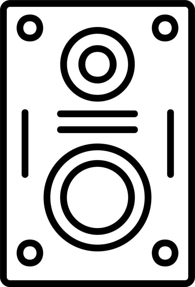 Speaker Vector Icon