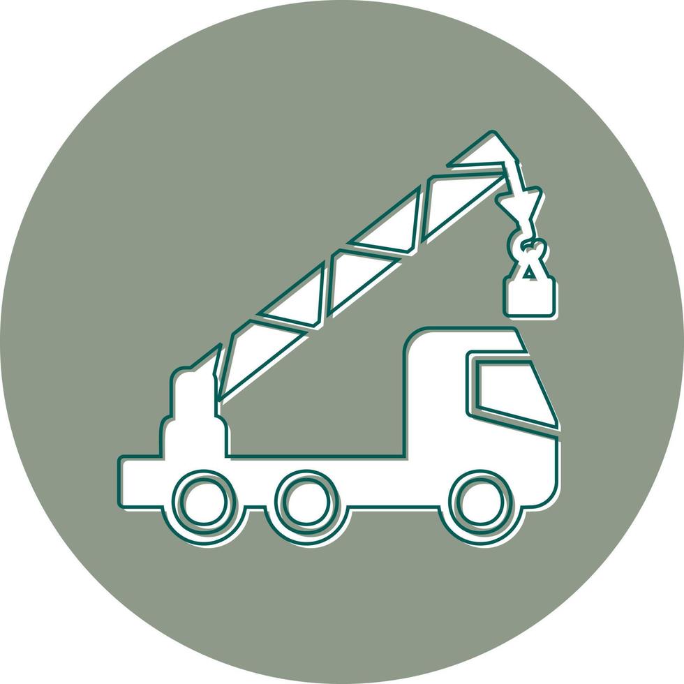 Lifting Crane Vector Icon
