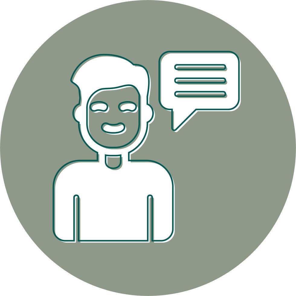 Talk Vector Icon
