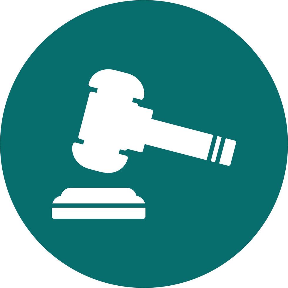 Judge Vector Icon