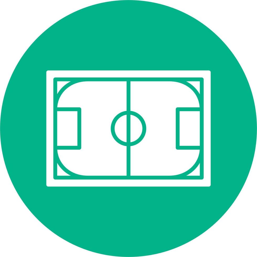 Football Pitch Vector Icon