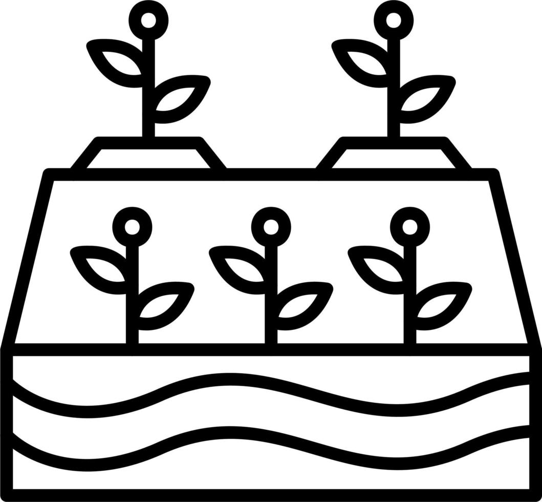 Hydroponic Vector Icon