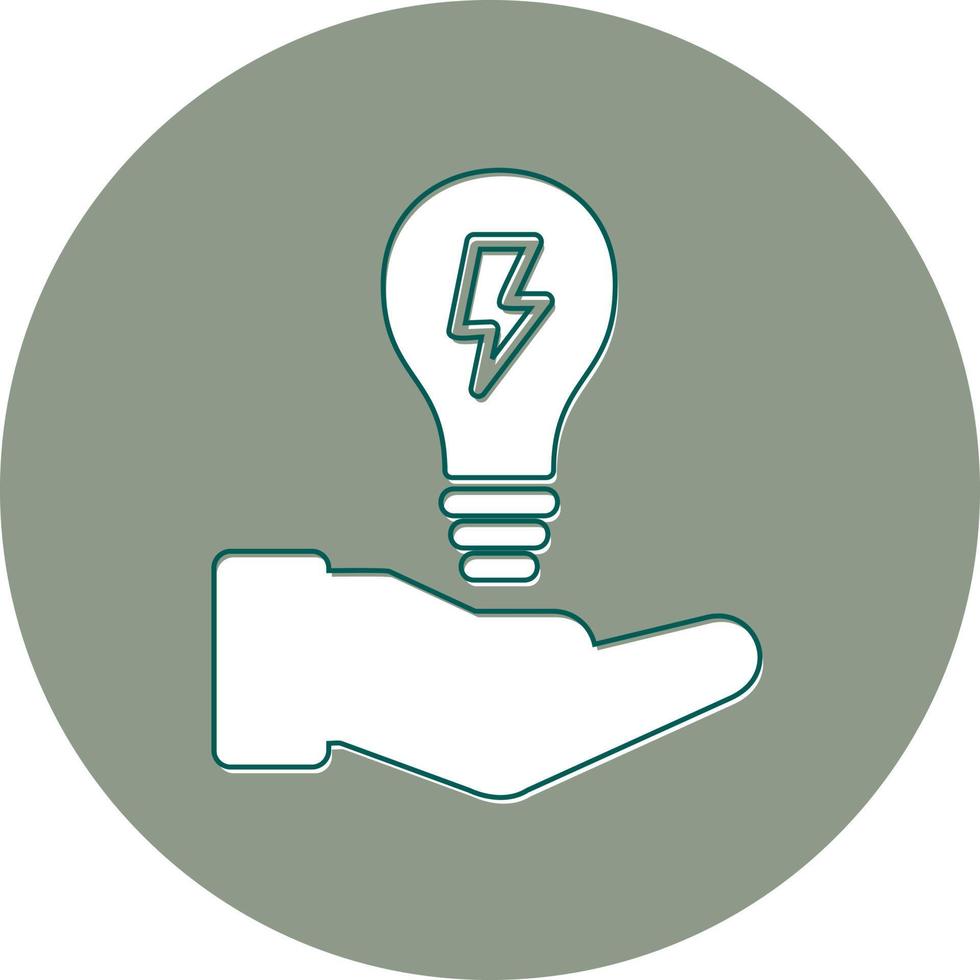 Saving Energy Vector Icon