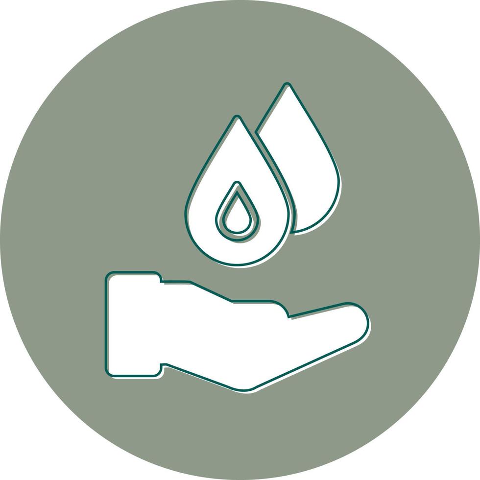 Saving Water Vector Icon