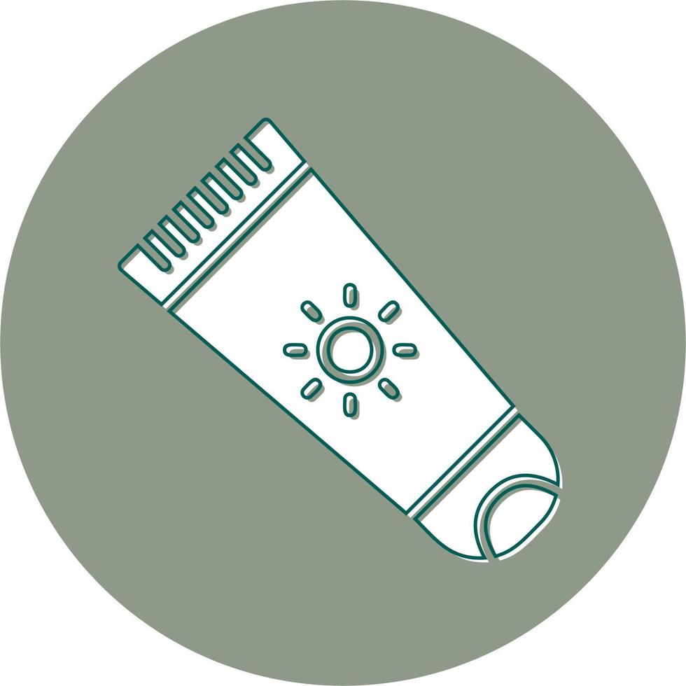 Sunblock Vector Icon