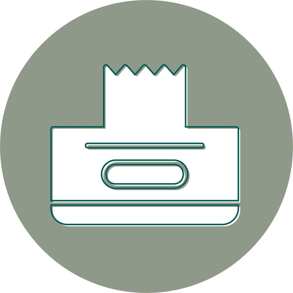 Tissue Box Vector Icon