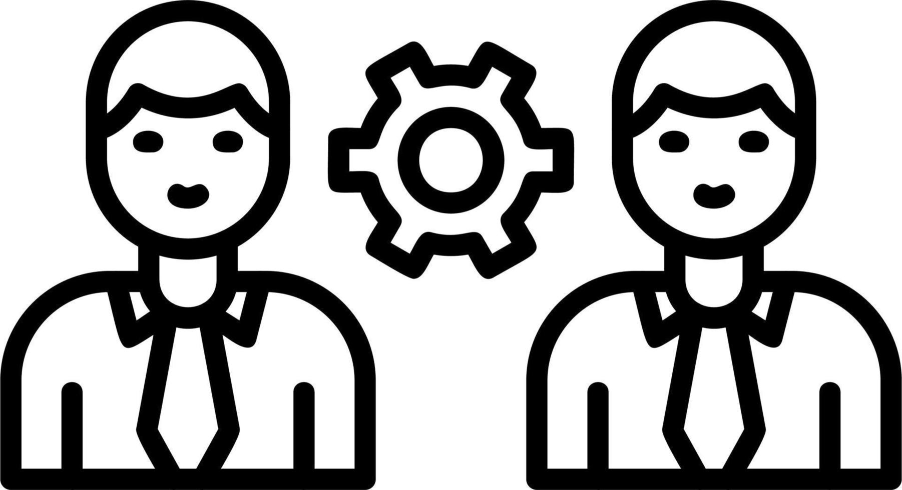 Team management Vector Icon