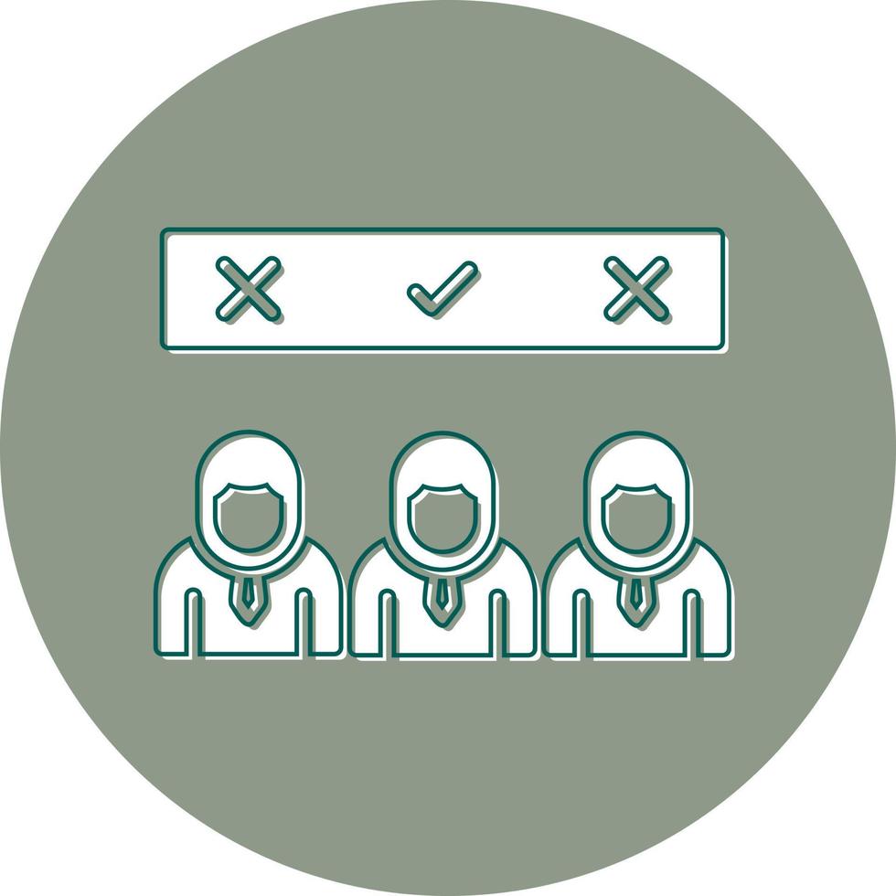Candidates Vector Icon