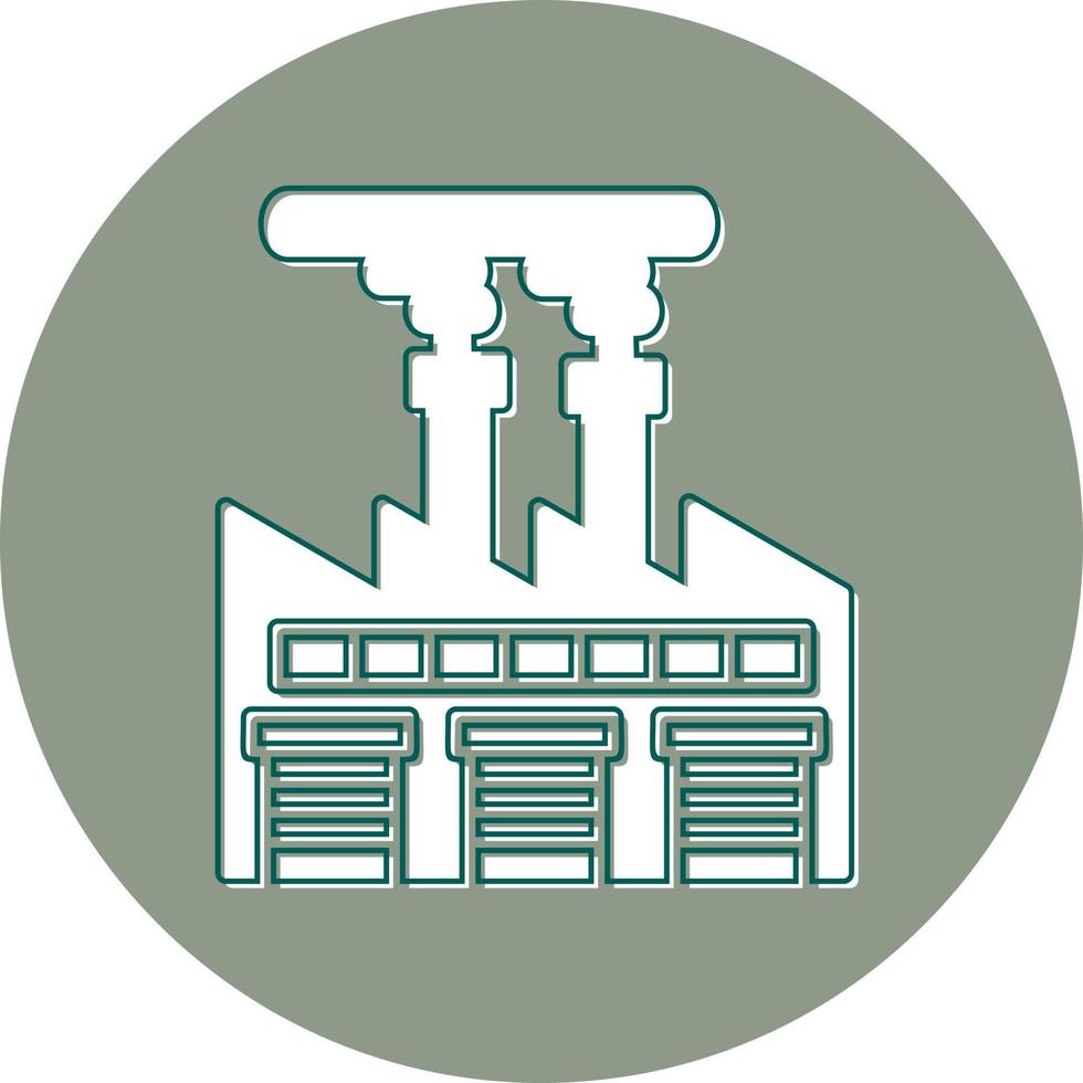 Factory Vector Icon
