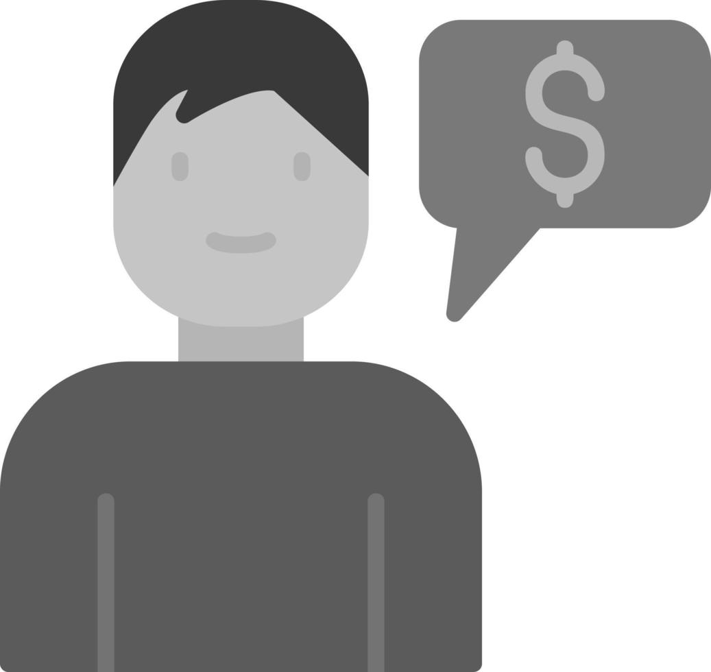 Financial Advisor Vector Icon