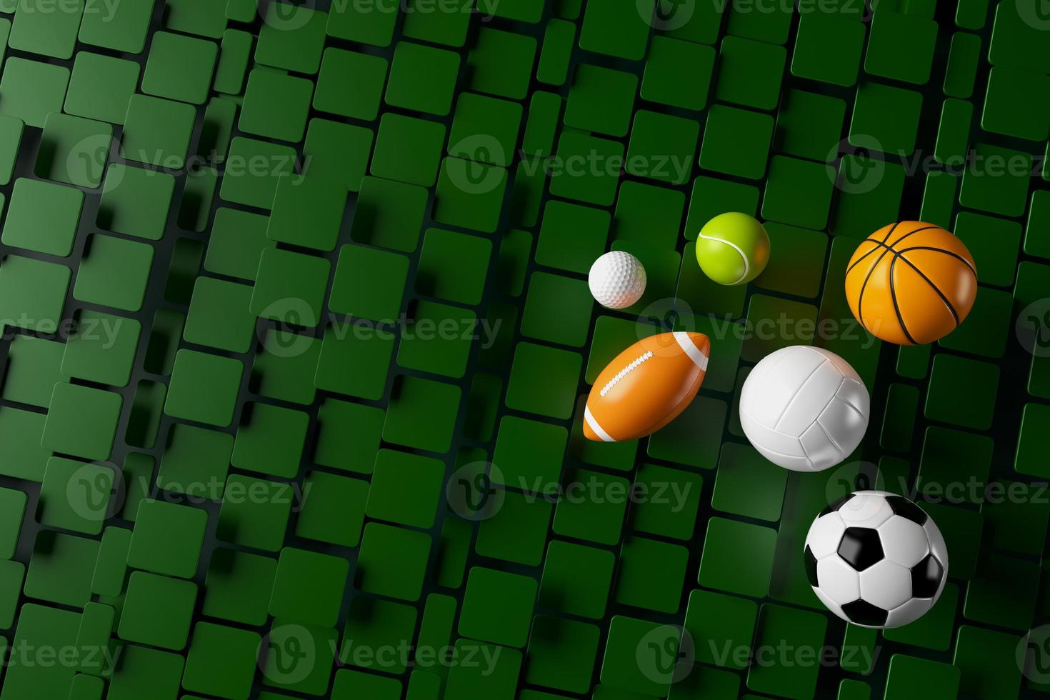 Diseño de objetos de fútbol 3d. representación realista. fondo futurista abstracto. ilustración 3d concepto de geometría de movimiento. gráfico de competición deportiva. contenido de apuestas de juegos de torneo. elemento de balón de fútbol. foto