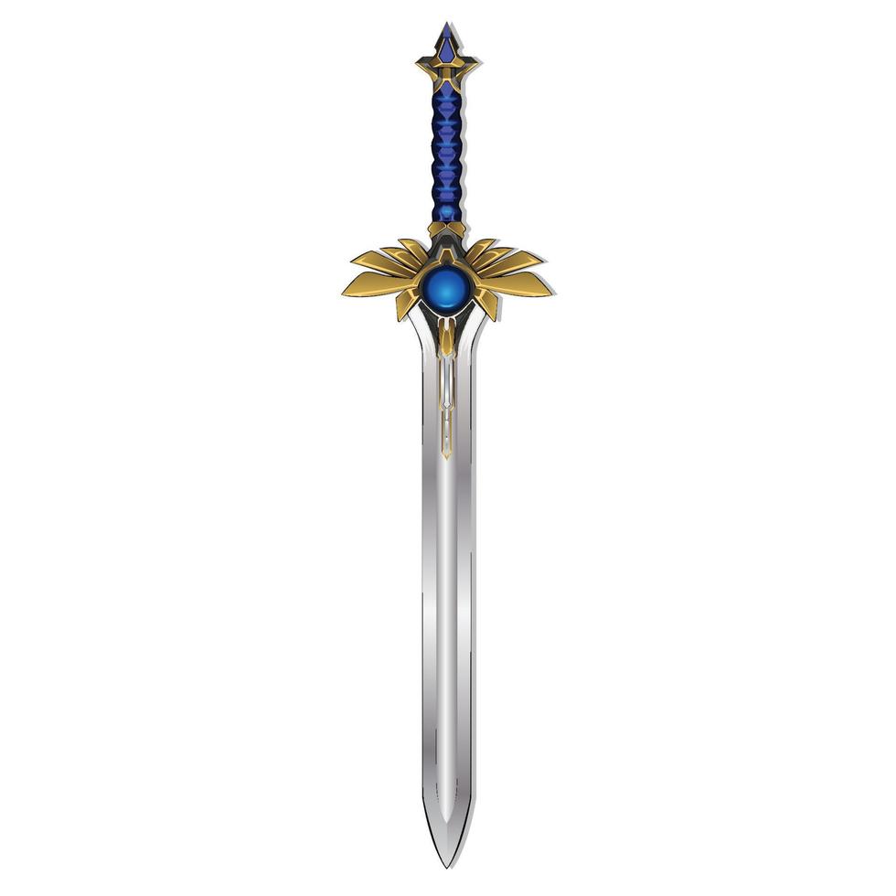 Battle Sword illustration vector