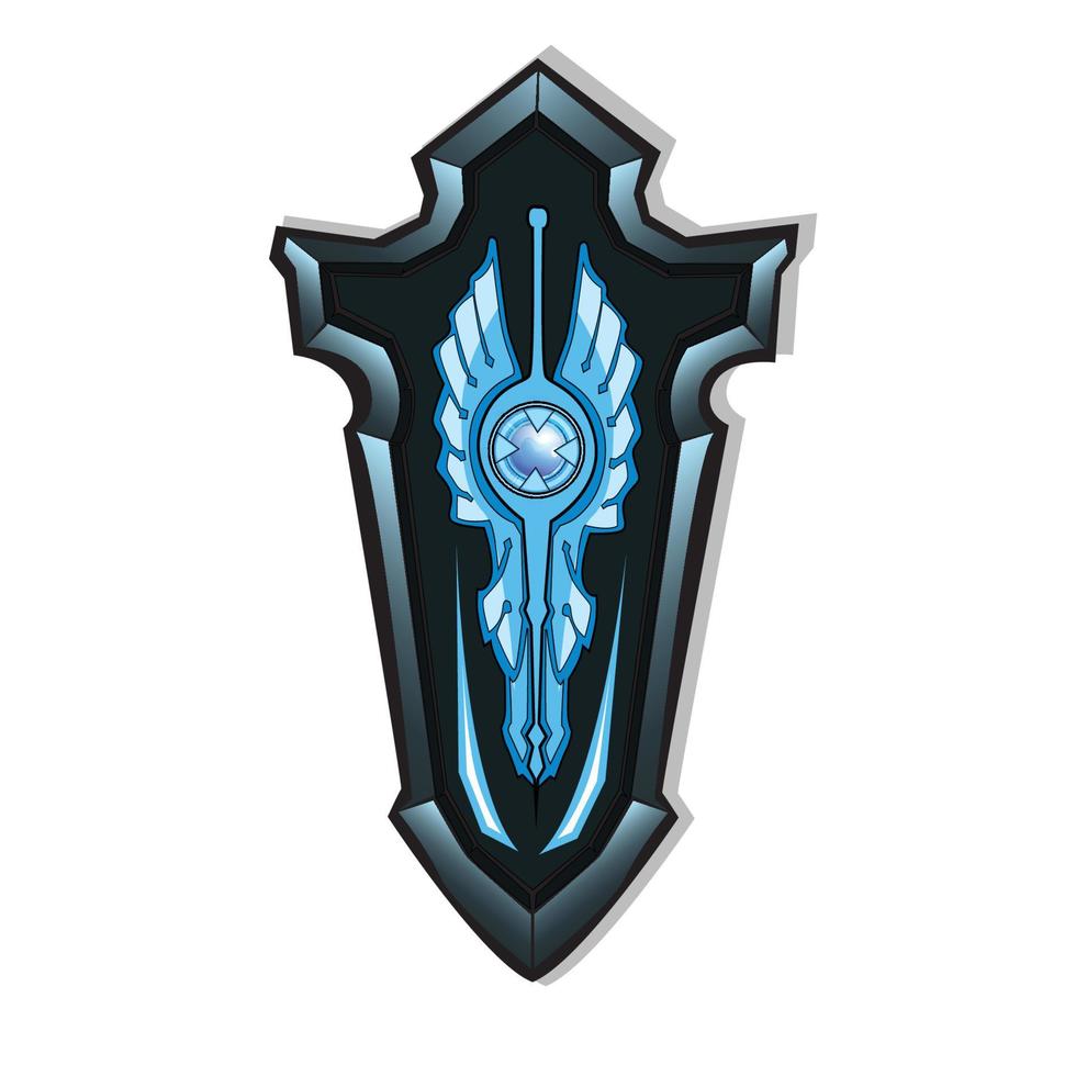 Battle Shield Illustration vector