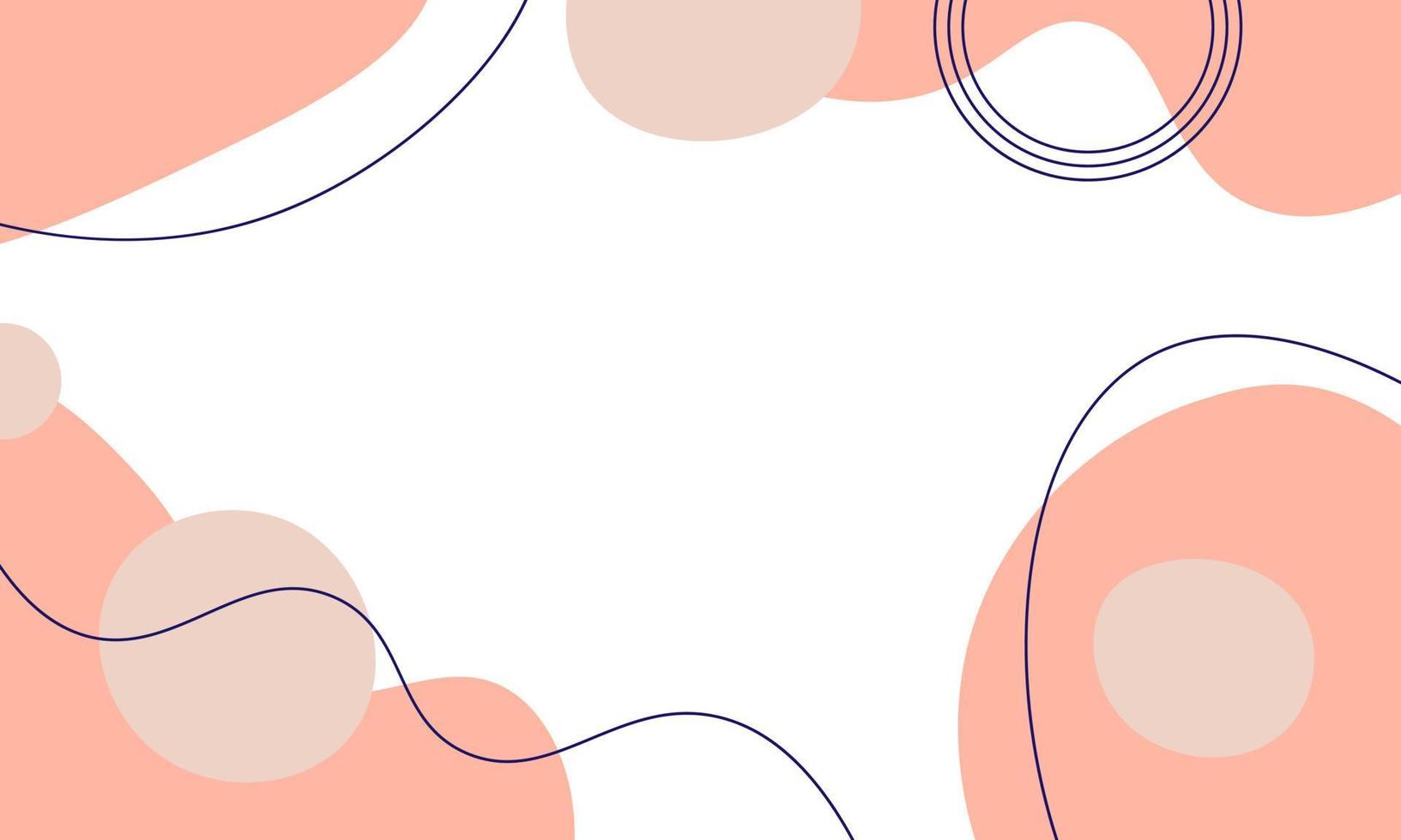 Abstract modern shapes and lines background. vector