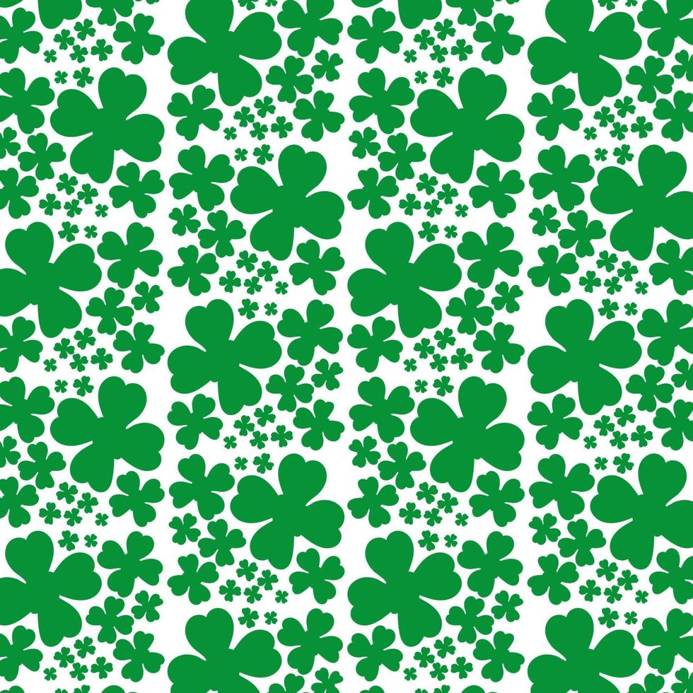 St Patrick's Day pattern vector