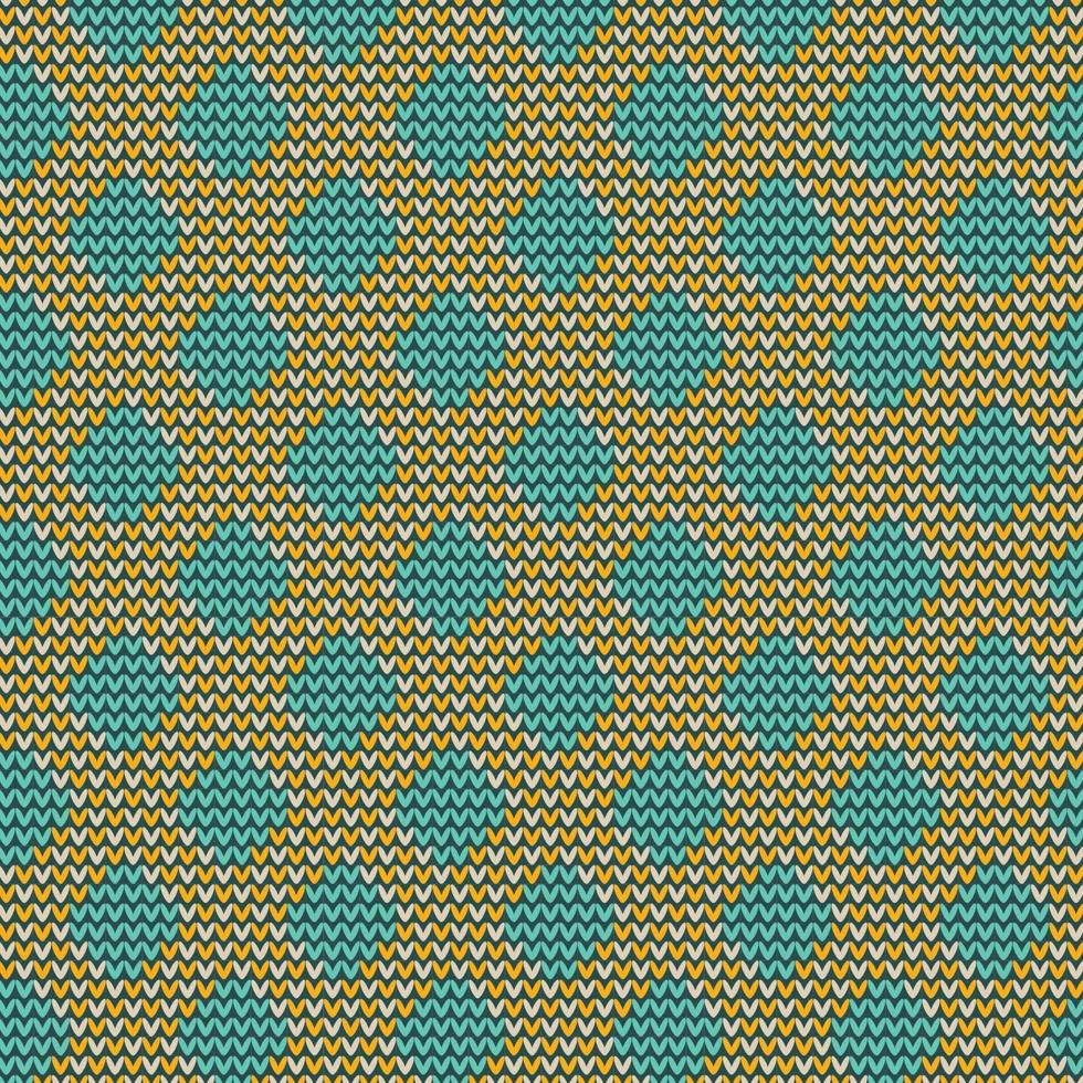 Vector colorful knit pattern texture