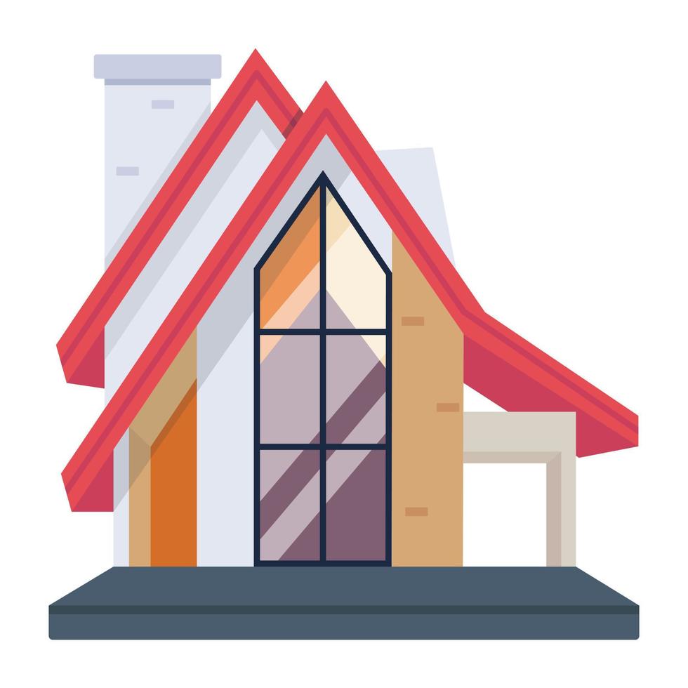 Trendy House Concepts vector
