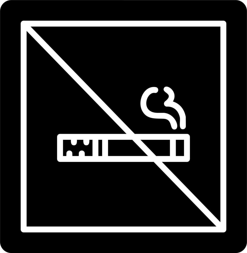 No Smoking Vector Icon