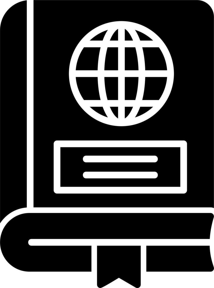Geography Book Vector Icon