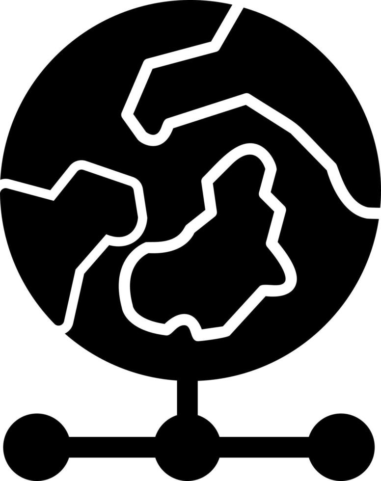 World Grid Vector Icon