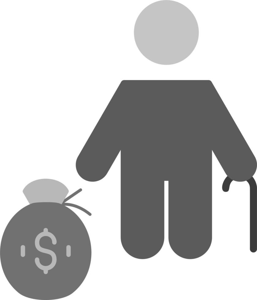 Pension Vector Icon