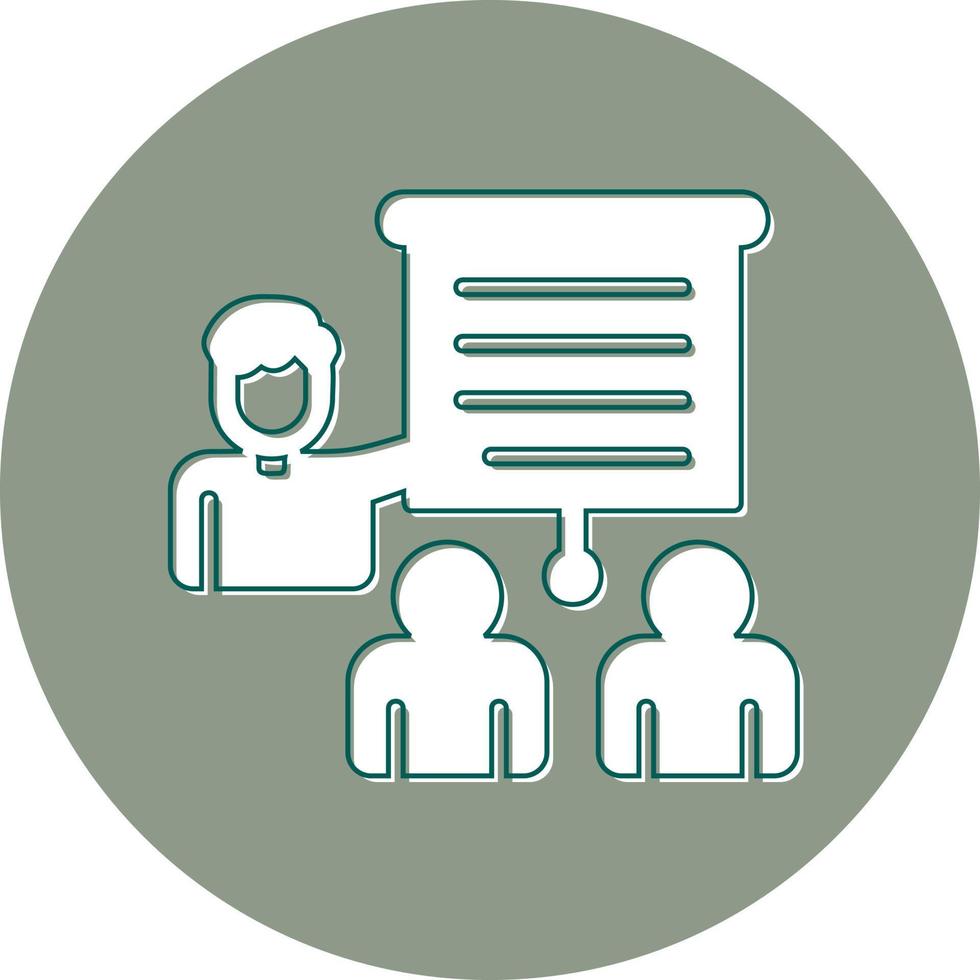 Coaching Vector Icon
