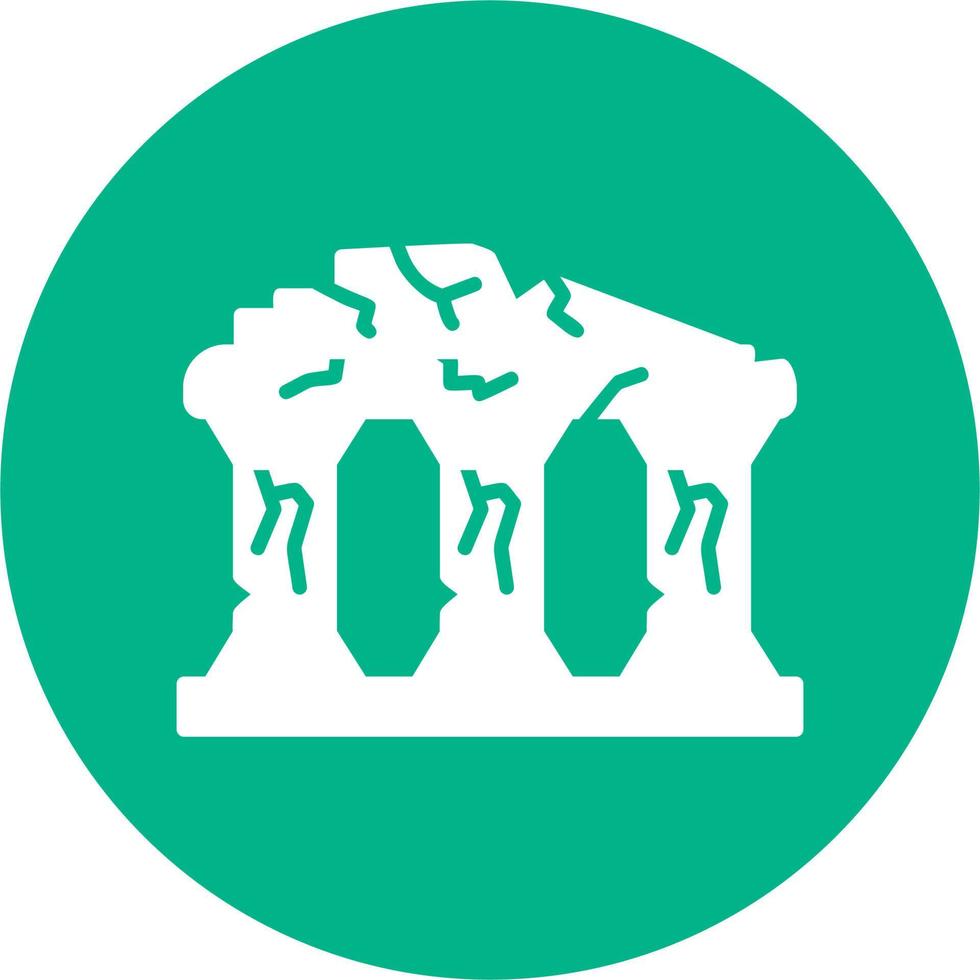 Ruins Vector Icon