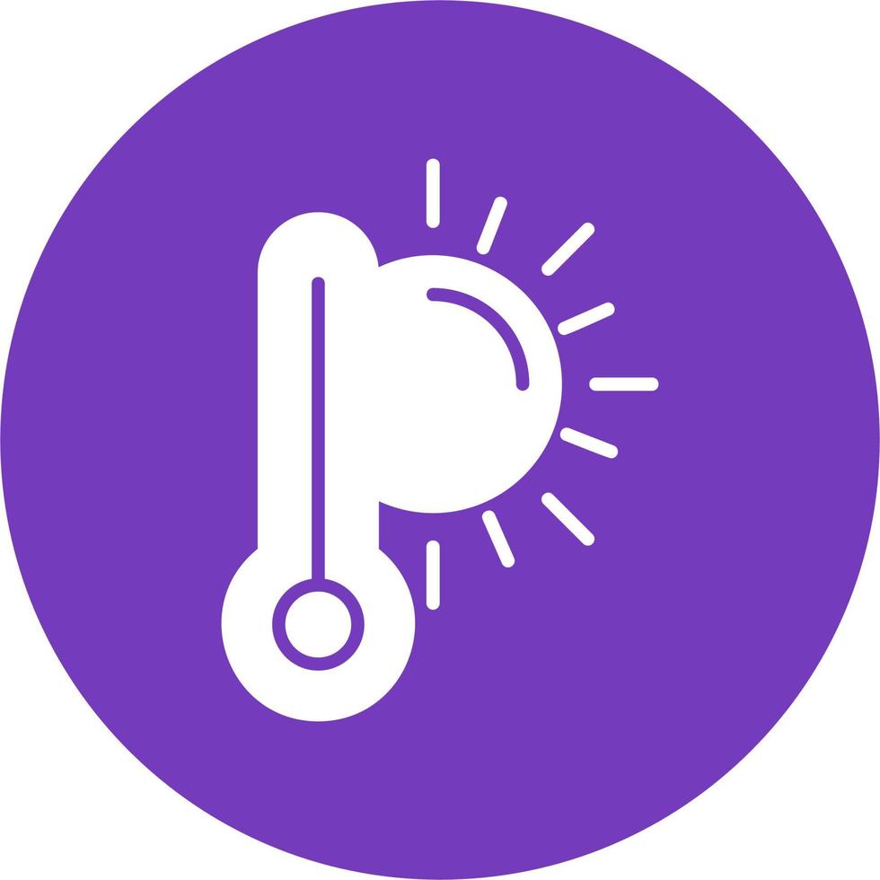 High Temperature Vector Icon