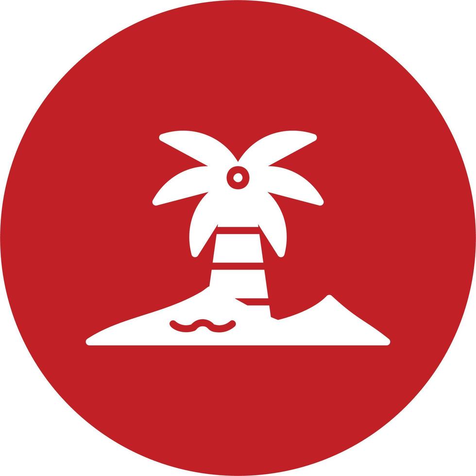 Oasis Vector Icon
