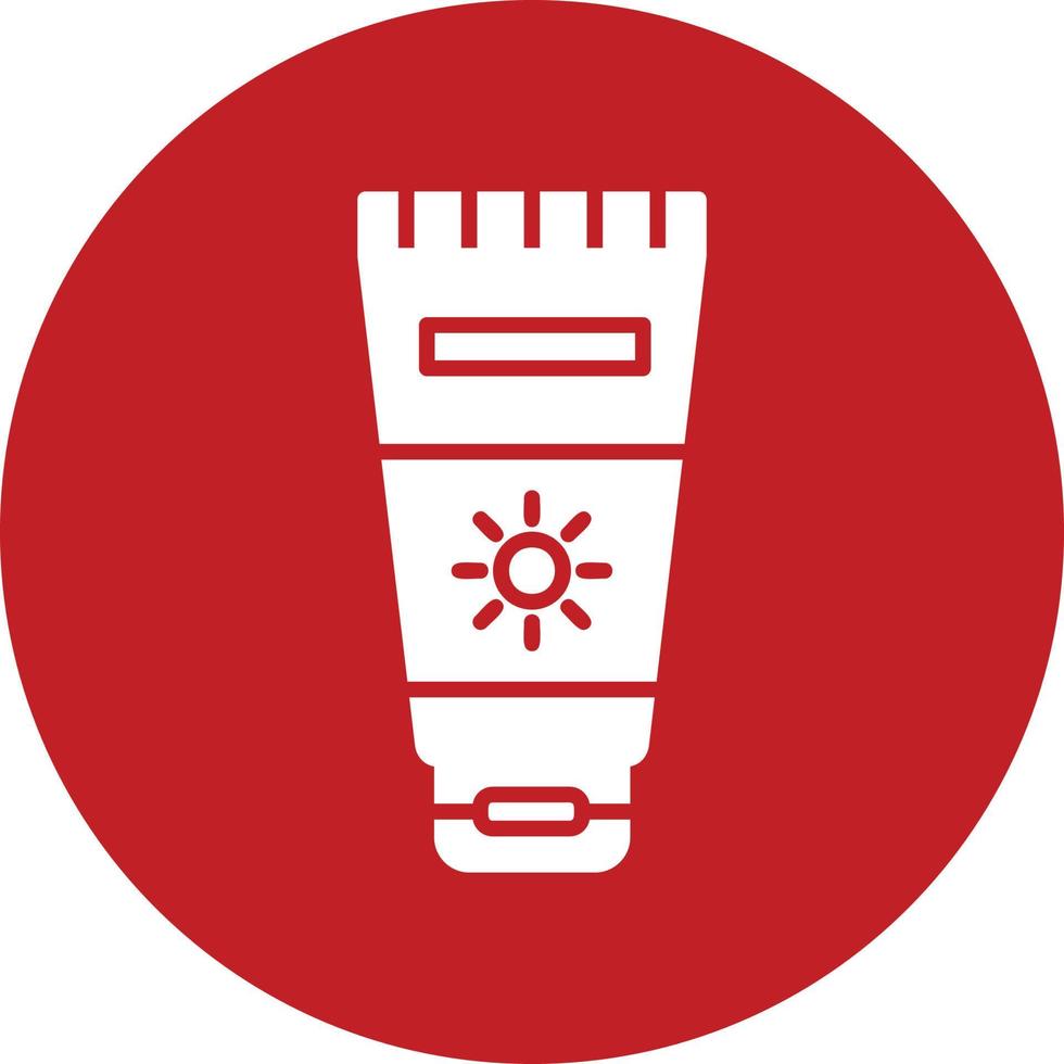 Suncream Vector Icon