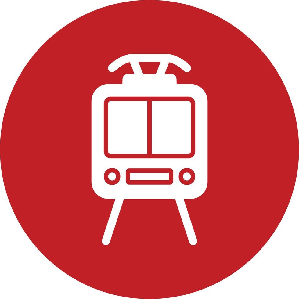 Tram Vector Icon