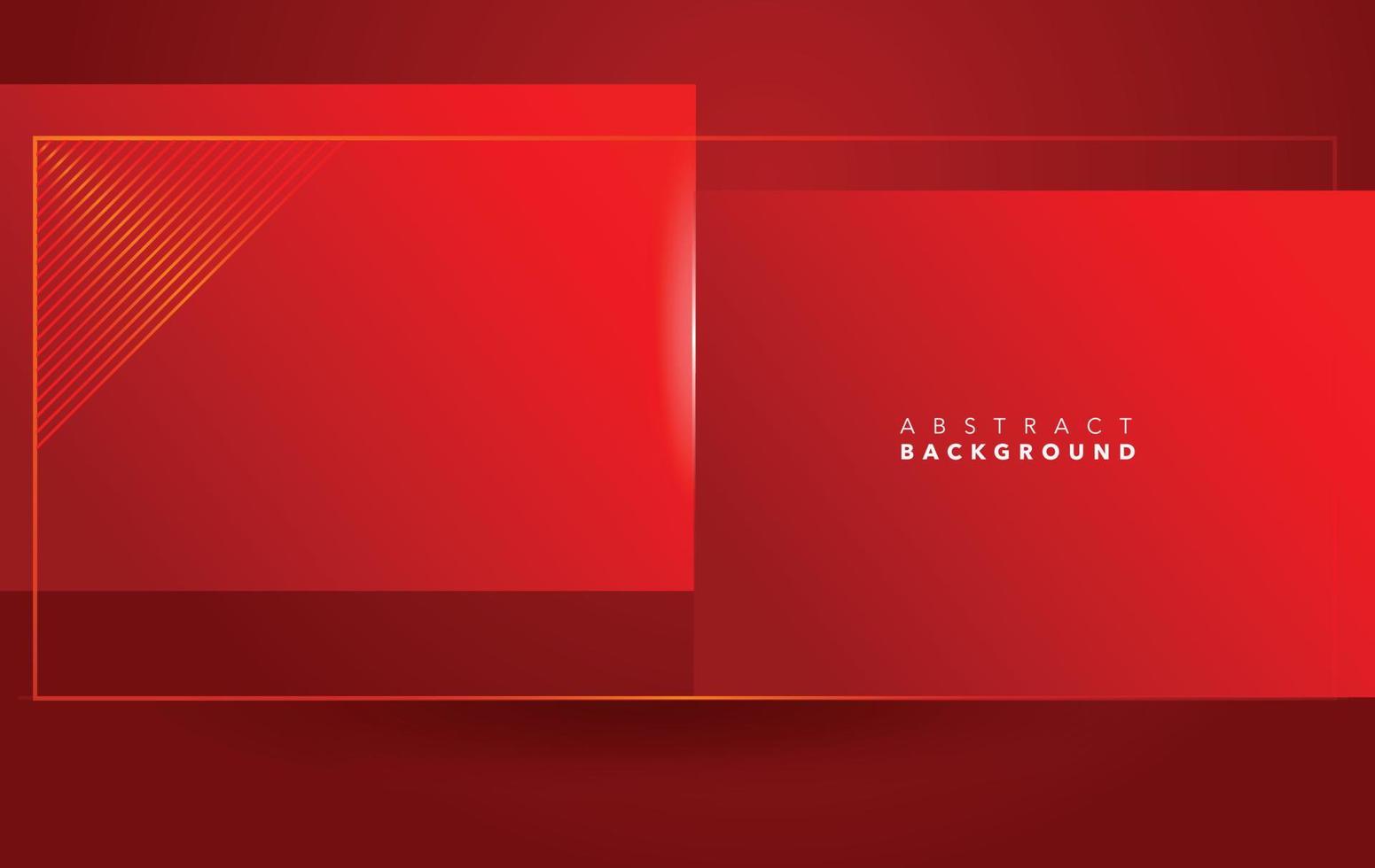 diseño de fondo abstracto moderno rojo vector