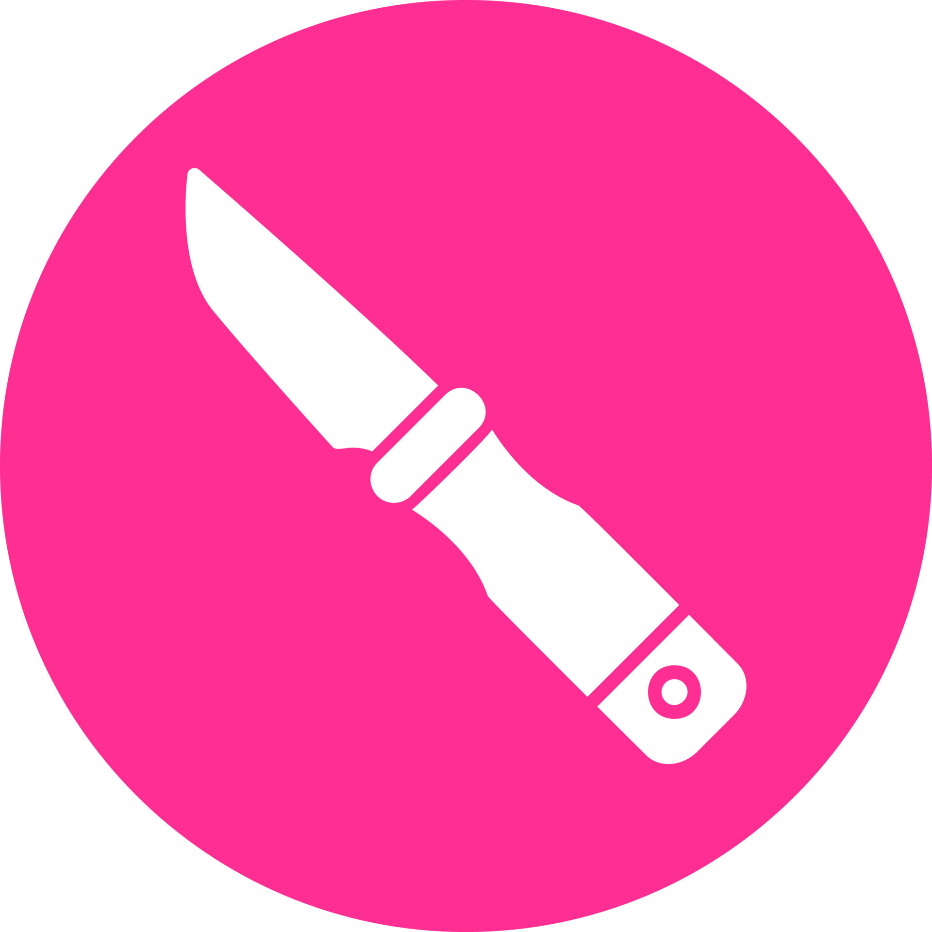 Knife Blade Vector Icon 20411990 Vector Art at Vecteezy