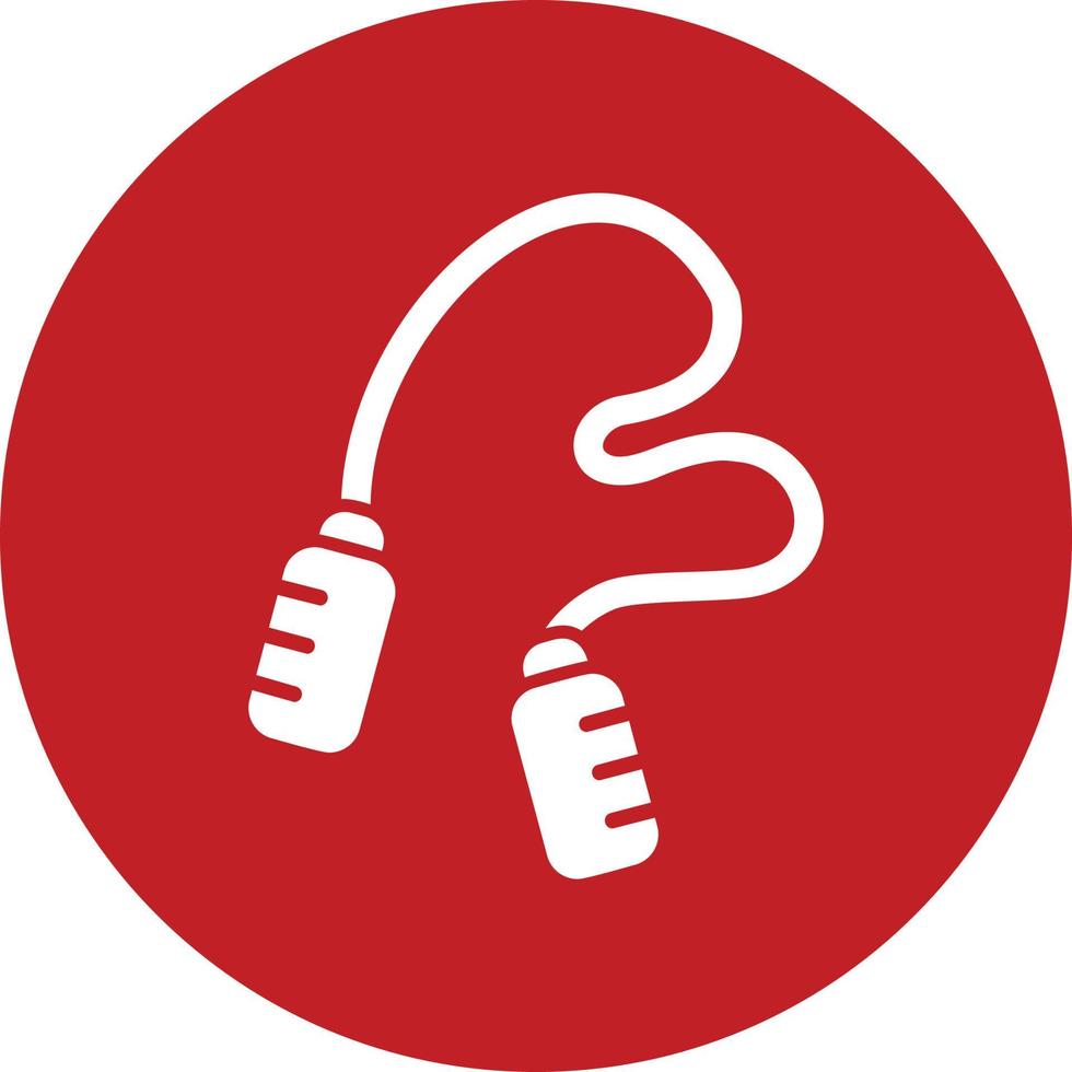 Skipping Rope Vector Icon
