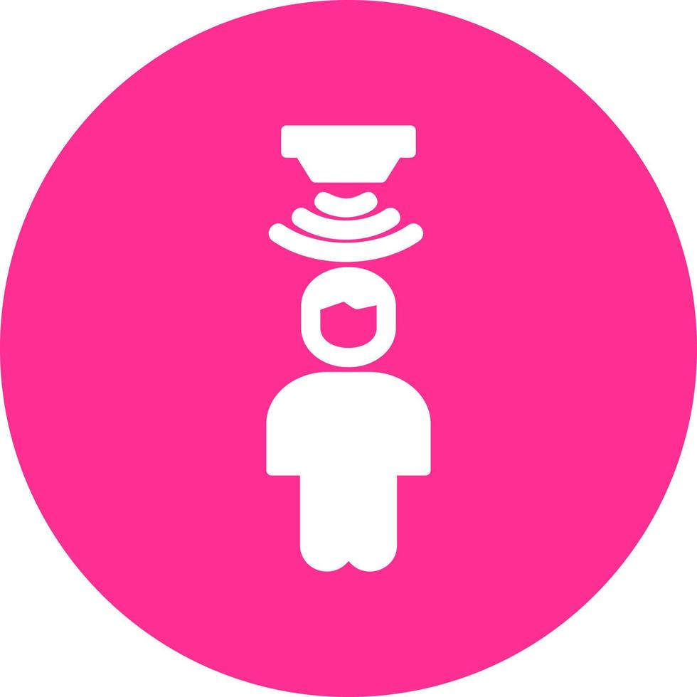 Motion Sensor Vector Icon