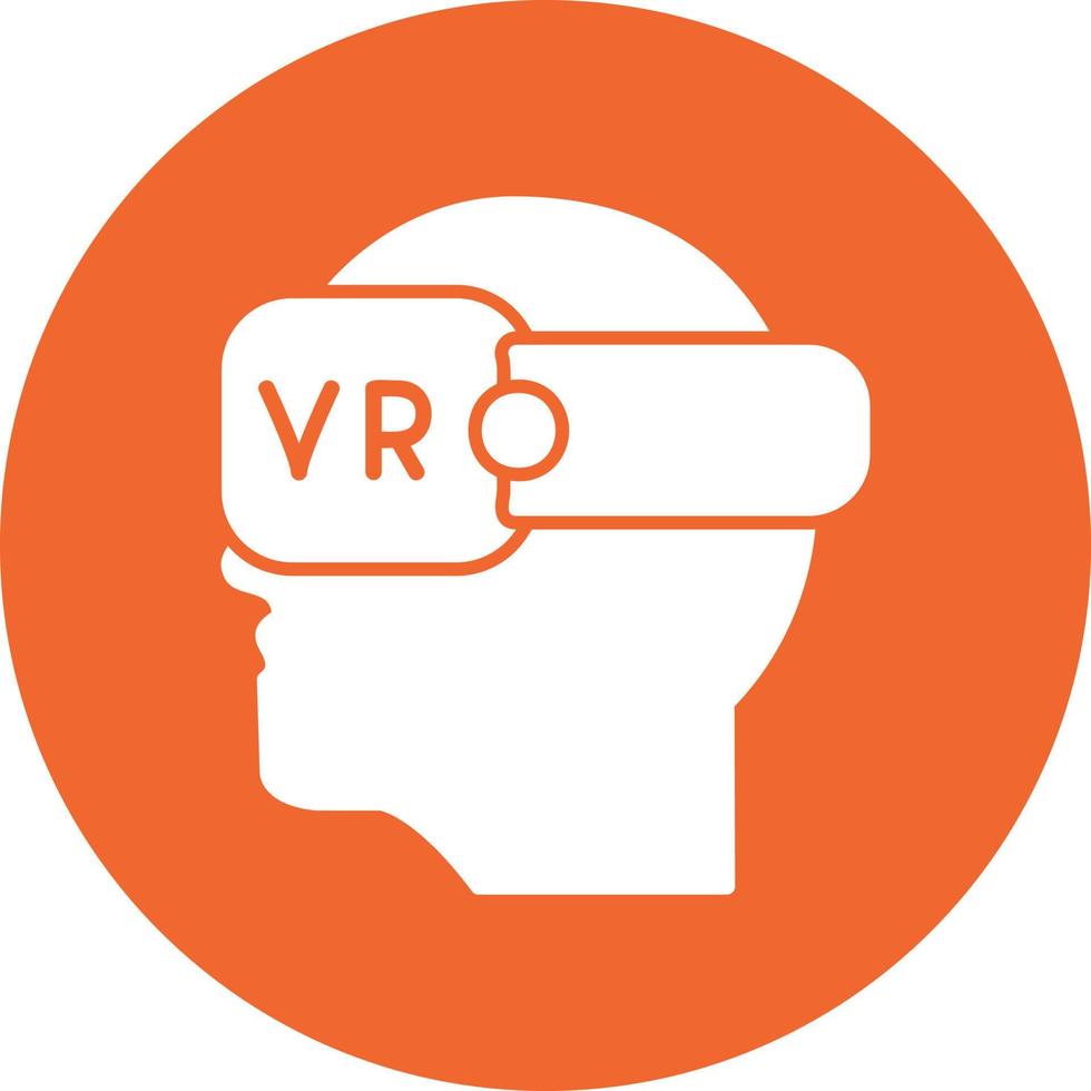 Virtual Reality Glasses Vector Icon