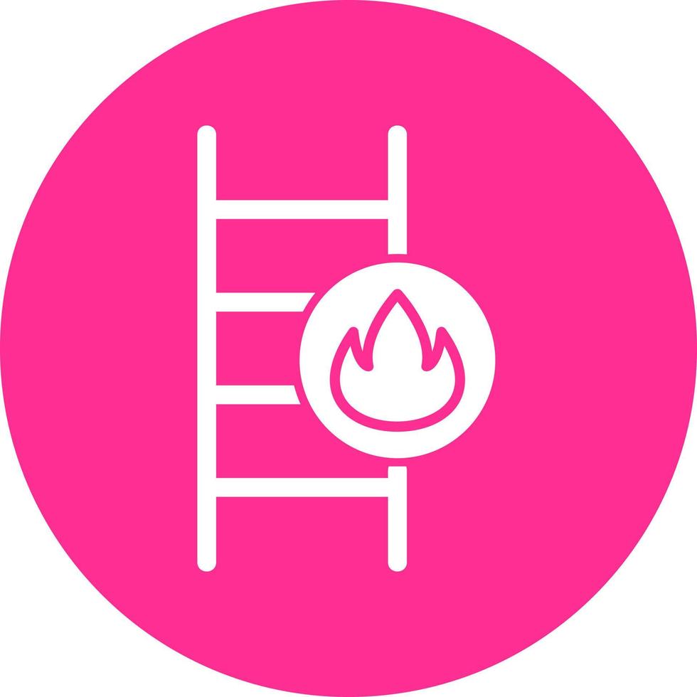 Fire Ladder Vector Icon