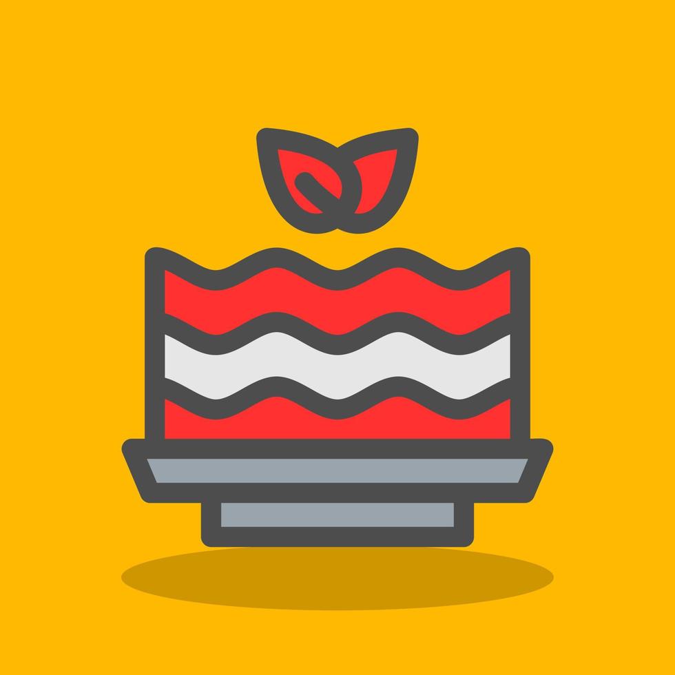 Lasagna Vector Icon Design