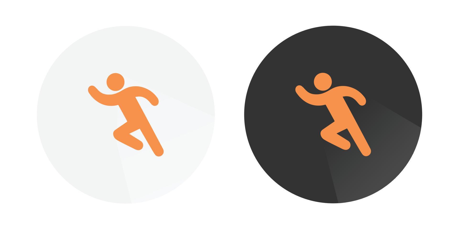 Running man, athletics, marathon, summer sport, run icon, fast run icon, Fitness gymnastics icon, Running logo Colorful vector icons