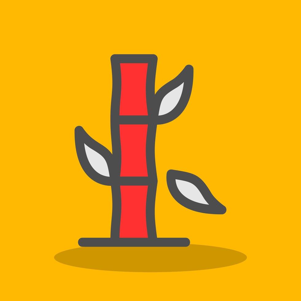 Sugar Cane Vector Icon Design